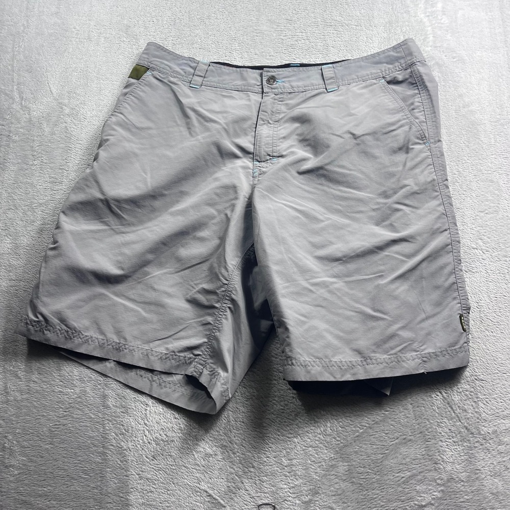 Howler Brothers Horizon Hybrid Shorts Mens 38 Grey Ripstop Fishing Board Shorts